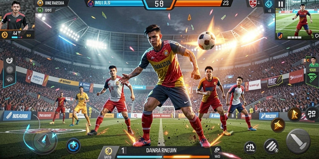 Tangkapan layar menampilkan grafis indah dari pemandangan game.