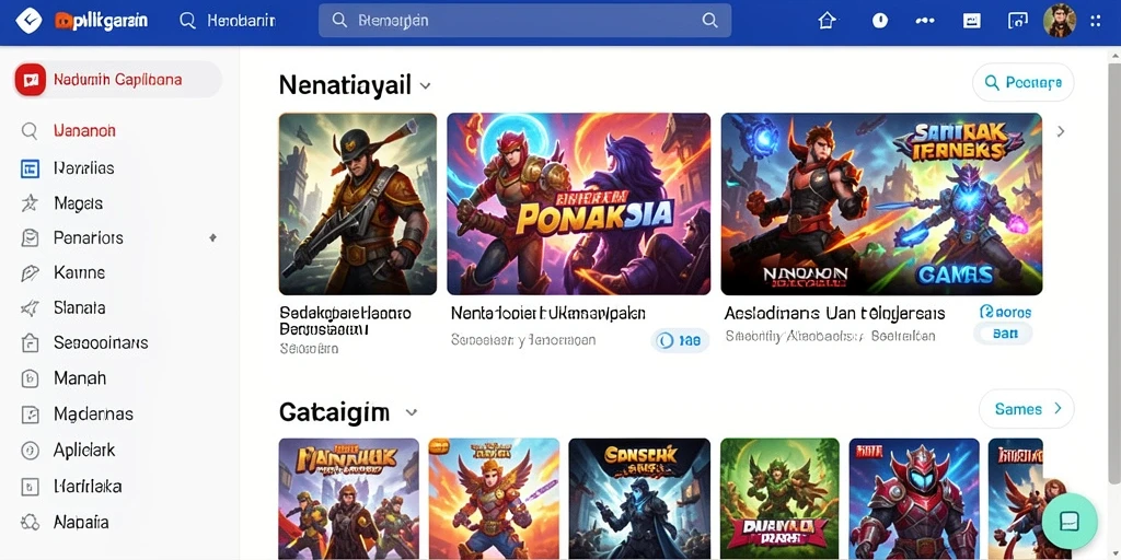 Antarmuka permainan yang ramah pengguna dan mudah dinavigasi.