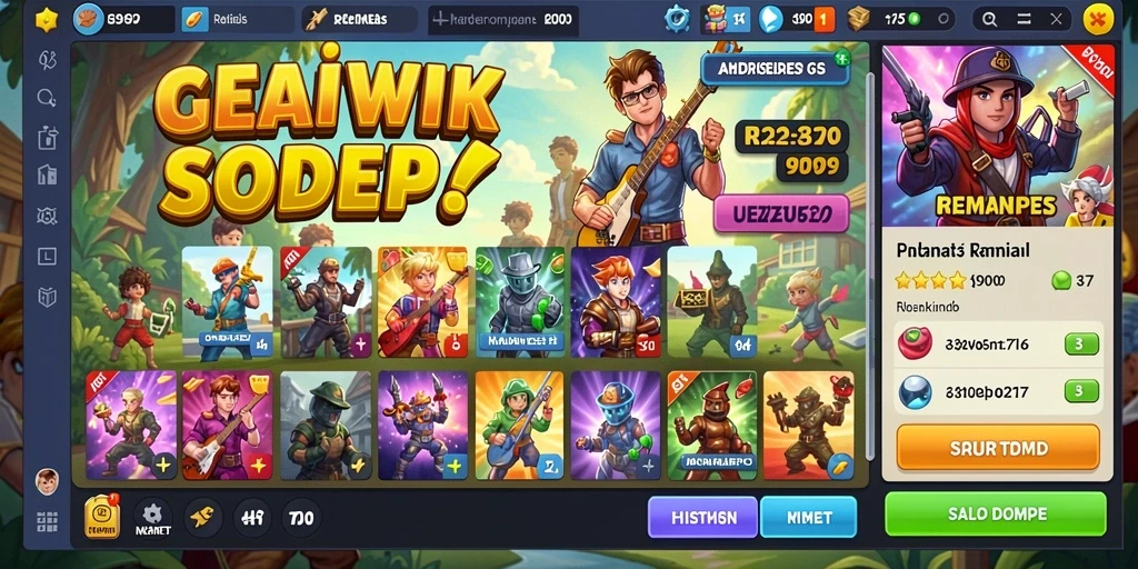 Level menantang yang menguji strategi dan kecepatan pemain.